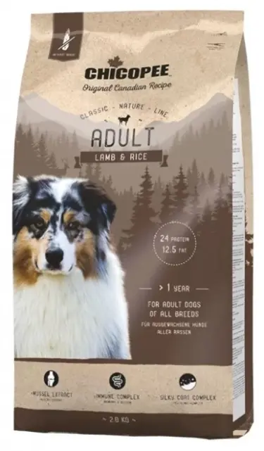Chicopee Classic Nature Adult Lamb - за израснали кучета с агне и ориз