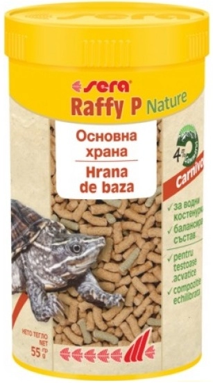 Sera Raffy P Nature - гранулирана храна за костенурки, 100 мл.