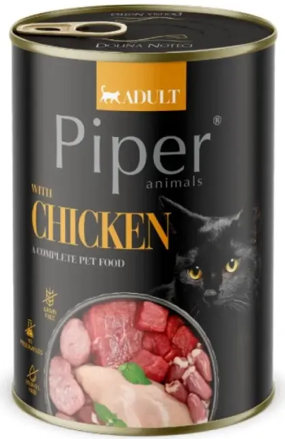 Piper Cat - консервирана храна за котки с пилешко месо