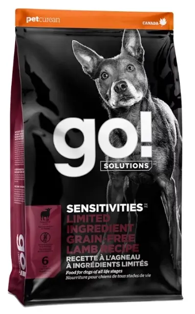 Go! Solutions Sensitivities Limited Ingredient Lamb Grain-Free - хипоалергенна суха храна за кучета с агнешко месо