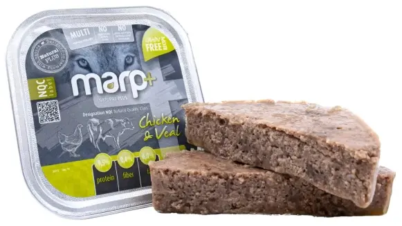 MARP Natural Plus for Dogs Chicken and Veal – пастет за кучета с пилешко и телешко месо
