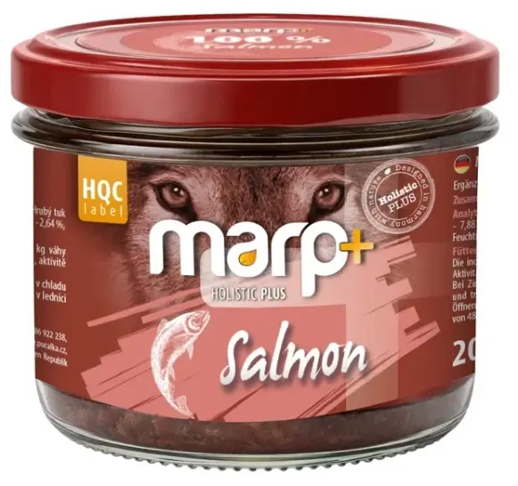 MARP Holistic Plus Salmon - буркан за кучета от всички породи и възрасти от 100% чисто обезкостено месо от сьомга