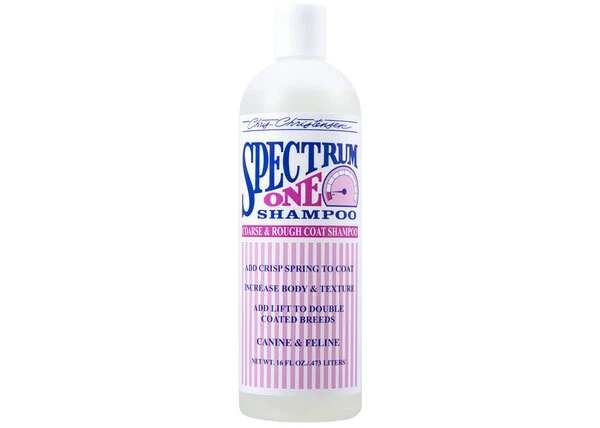 Chris Christensen Spectrum One Shampoo for Coarse & Rough Coats - Върховна текстура за твърда и груб