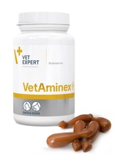 Vet Expert VetAminex - комплекс витамини и минерали в една вкусна капсула 60 таблетки за котки