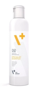 Vet Expert Specialist Shampoo - за предразположени към бактериални или гъбични дерматити при котки 250 мл.