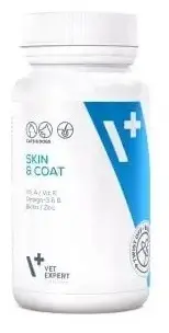 Vet Expert Skin & Coat – 30 Twist Off капсули – за кучета и котки с кожни заболявания и дерматологични симптоми