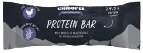 Chicopee Protein Bar - протеинов бар с пилешко, ябълки и боровинки - 9 см.