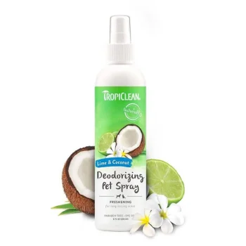 TropiClean Deodorizing Perfume & Odor Eliminating Lime Coconut - дезодориращ спрей за кучета и котки
