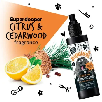 BugaLugs Stinky Dog Deodorising Spray with Odour Neutraliser Дезодориращ Спрей за Кучета 200ml