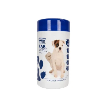 Show Tech Ear Wipes - Професионални мокри кърпички за почистване на уши за кучета и котки 60 бр.