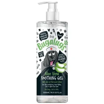 BugaLugs Aloe Vera Soothing Gel for Pets Успокояващ Гел с Алое Вера за кучета и котки 500ml