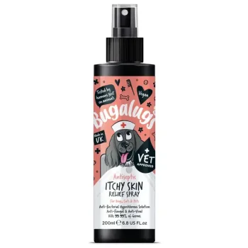Bugalugs Antiseptic & Itchy Skin Relief Spray - Антисептичен спрей за успокояване на сърбяща кожа и