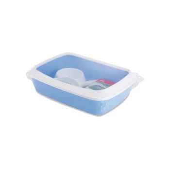 Savic Iriz starter kit litter tray – комплект за котешка тоалетна, син цвят