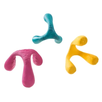 West Paw играчка Wox Air L 10см, червено