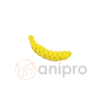 anipro Играчка банан въже 18 см, 60 г