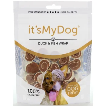 It's My Dog Duck &amp; Fish - кръгчета патица и риба 85 г, без зърно